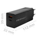 EAN 5901878523828 - Qoltec 52382 cargador de dispositivo móvil Portátil, Consola de juegos portátil, Batería portátil, Smartp imagen 5