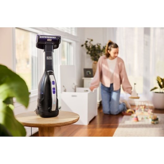 Aspiradora Black & Decker Dvd320bp De Mano Negro Sin Bolsa