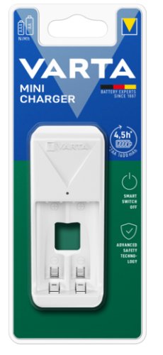 EAN 4008496054541 - Varta 57656 201 421 cargador de batería Pilas de uso doméstico Corriente alterna imagen 1