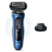 EAN 4210201432968 - Braun Series 6 61-B1200s Máquina de afeitar de láminas Recortadora Negro, Azul imagen 5