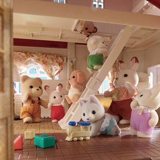 Sylvanian Families Set Country House With Rojo Roof
