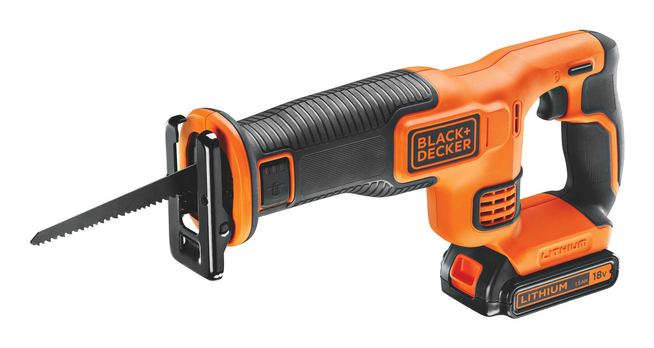 EAN 5035048562208 - Black & Decker BDCR18-QW sierra recíproca Negro, Naranja imagen 2
