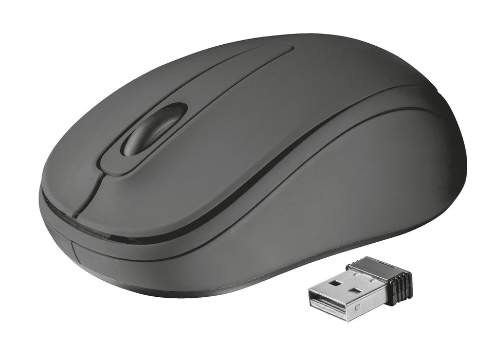 Trust Raton Inalambrico Ziva Alcance 8m Ambidiestro Nano Usb