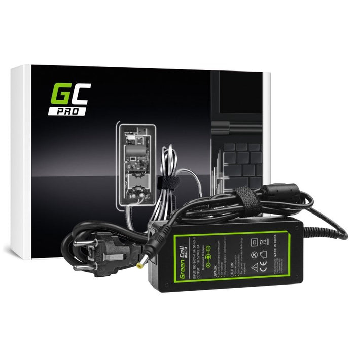 EAN 5902719425509 - Green Cell AD11P adaptador e inversor de corriente Interior 65 W Negro imagen 1