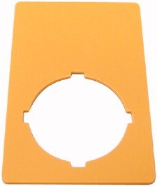 Eaton M22-Xzk Schild Not-Aus Gelb 216470 50x33mm Blanko 216470