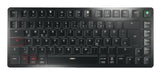 EAN 4025112117671 - CHERRY KW X ULP 2.0 MINI teclado Hogar / Oficina USB + RF Wireless + Bluetooth QWERTZ Alemán Negro imagen 1