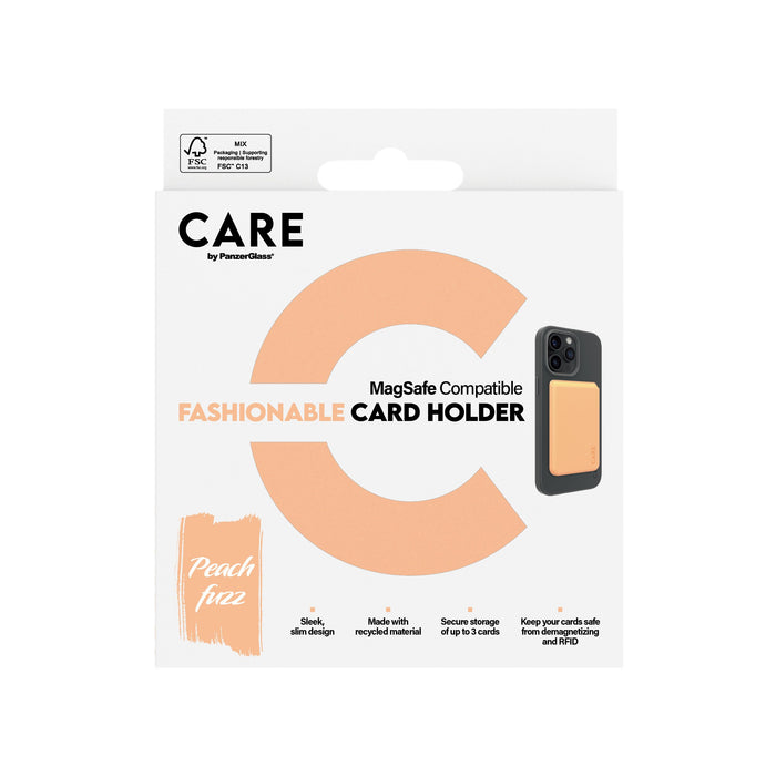 EAN 5715685011191 - PanzerGlass CARE™ by ® Card Holder Peachy iPhone funda para teléfono móvil Rosa imagen 3