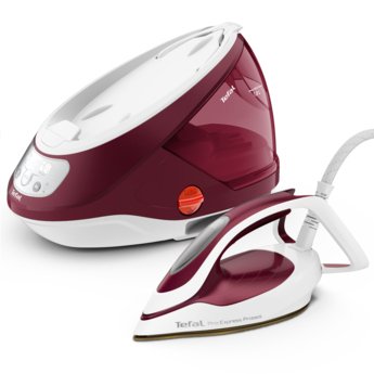 EAN 3121040077108 - Tefal GV9220 estación plancha al vapor 2600 W Durilium AirGlide Autoclean soleplate Borgoña, Blanco imagen 5