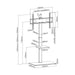 EAN 8436574704853 - AISENS FT70S-077 soporte para pantalla de señalización 177,8 cm (70") Negro imagen 6