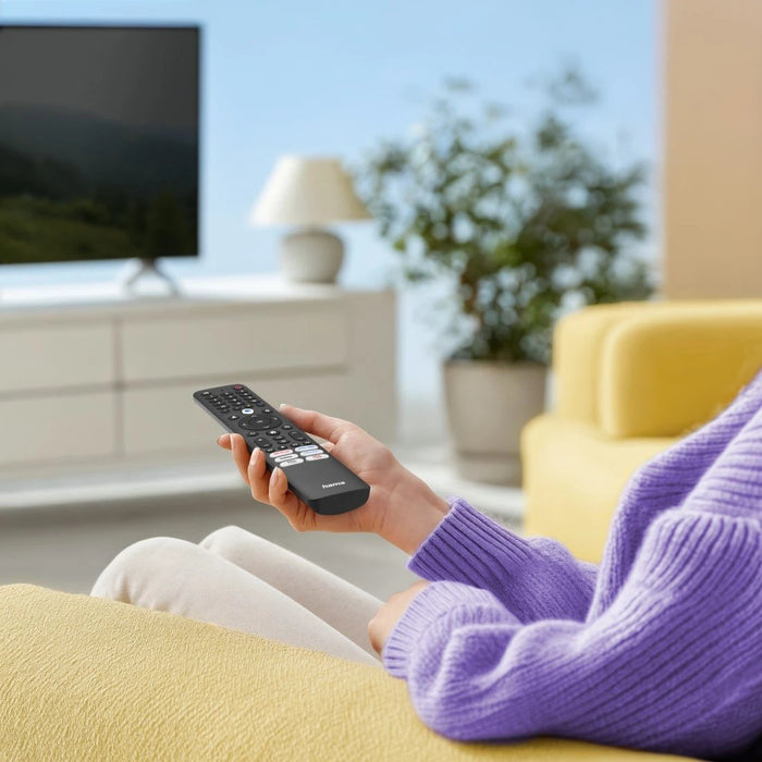 Hama 00221068, Tv, Ir Wireless, Pulsadores, Negro