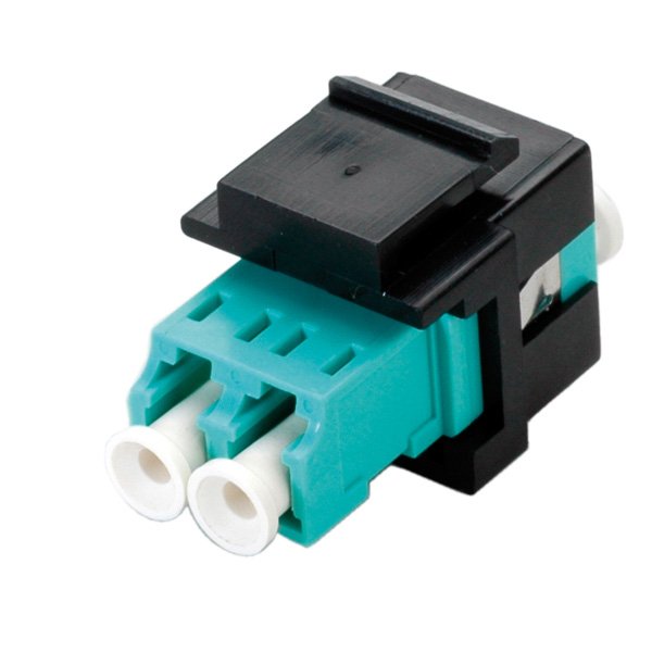 Roline Keystone Lwl-Adapter Lc Lc Duplex Multimode Om3