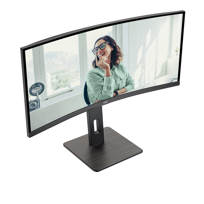 EAN 4038986110730 - AOC CU34P3CV pantalla para PC 86,4 cm (34") 3440 x 1440 Pixeles UltraWide Quad HD LED Negro imagen 5