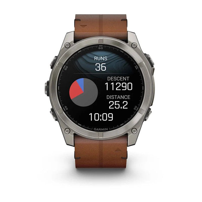 Garmin Fenix 8 3,56 Cm (1.4") Amoled 51 Mm Digital 454 X 454 Pixeles Pantalla Táctil Titanio Wifi Gps (Satélite)