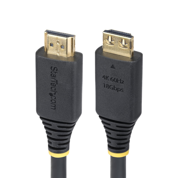 EAN 65030925396 - StarTech.com HDMI2-CABLE-GRIP-50C cable HDMI 0,5 m HDMI tipo A (Estándar) Negro imagen 1