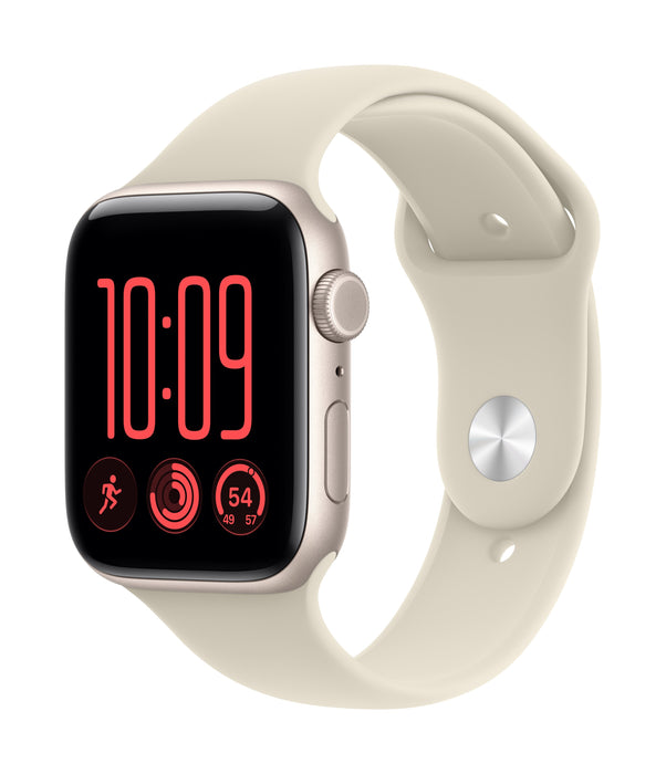 Apple Watch Se 3 Gps + Cellular 44mm Starlight Aluminium Case With Sand Sport Band - S M