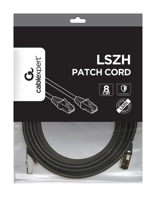 EAN 8716309120661 - Gembird PP8-LSZHCU-BK-5M cable de red Negro Cat8 S/FTP (S-STP) imagen 2