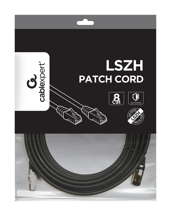 EAN 8716309120661 - Gembird PP8-LSZHCU-BK-5M cable de red Negro Cat8 S/FTP (S-STP) imagen 2