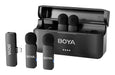EAN 6974700659704 - BOYA BY-V4D micrófono Negro Micrófono con pinza de enganche imagen 1