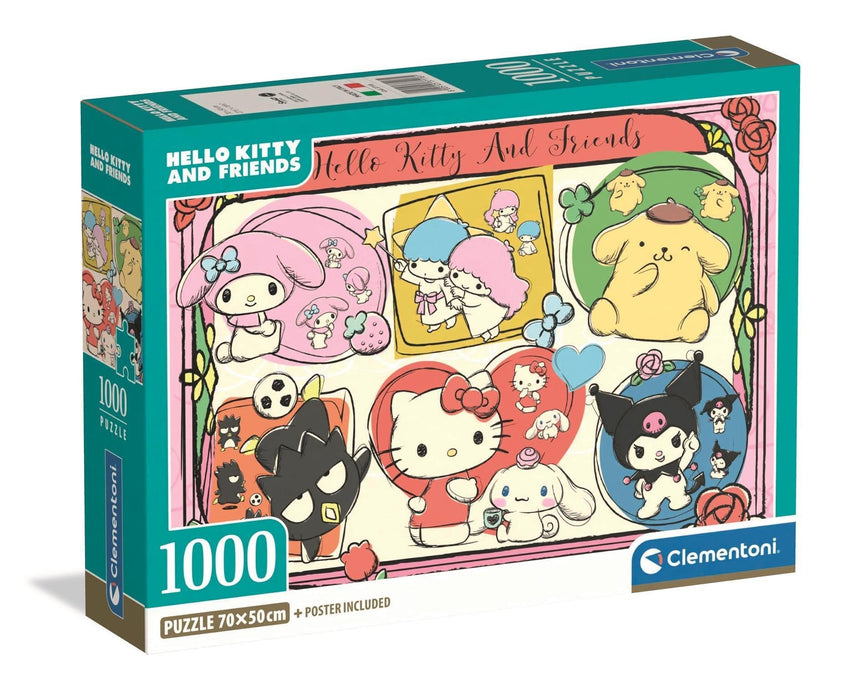Puzzle Hello Kitty 2 1000pzs