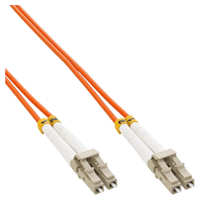 Cable Dúplex De Fibra Óptica Inline Lc/Lc 62,5/125 ?M Om1 0,5 M