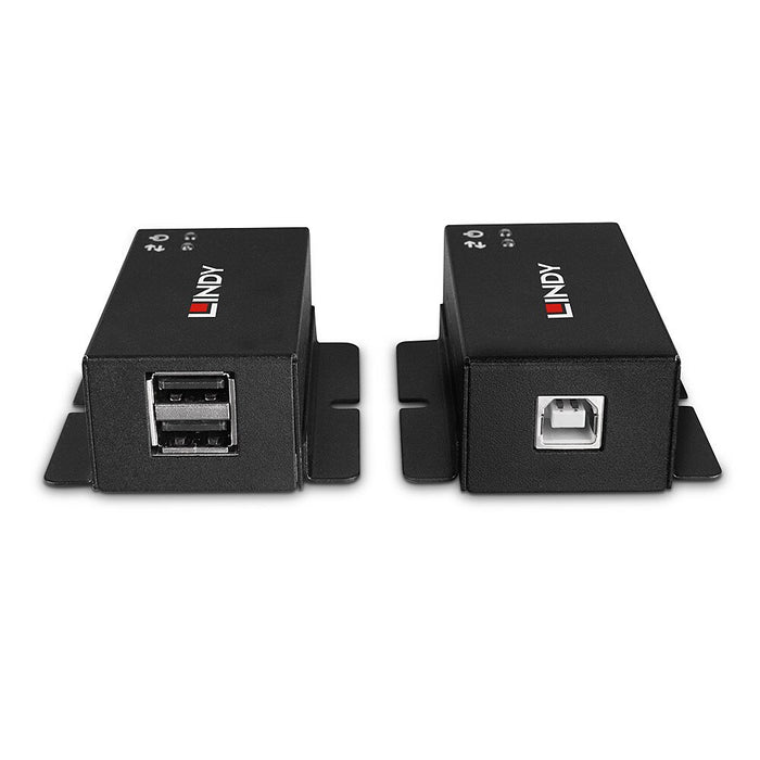 EAN 4002888433860 - Lindy 43386 ampliador de red Transmisor y receptor de red Negro imagen 4