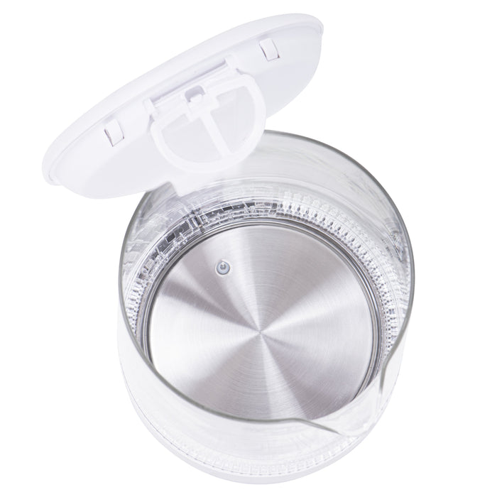 EAN 5903887803908 - Mesko Home MS 1301W tetera eléctrica 1,7 L 2200 W Acero inoxidable, Transparente, Blanco imagen 6