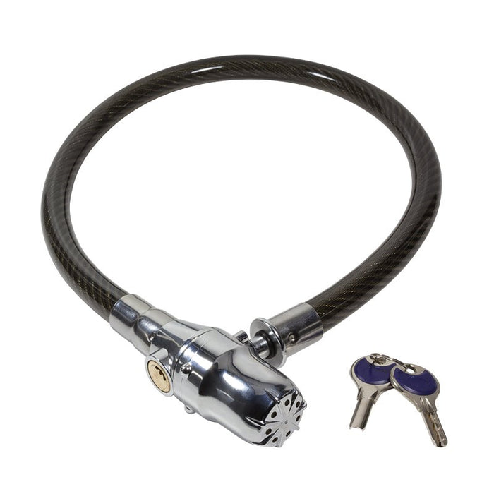 EAN 4052792043587 - LogiLink SC0211 candado para bicicleta Negro, Plata 600 mm Cable antirrobo imagen 1