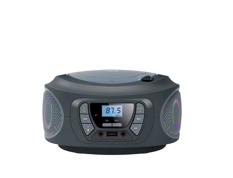 EAN 8422521001168 - Fonestar BOOM-ONE-G reproductor de CD Gris Reproductor de CD portátil imagen 3