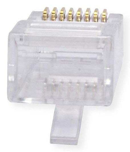 Roline Modular Plug Ungeschirmt Cat.6a (Class Ea), Fr Massiv- Litzendraht, 10 St.