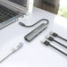 EAN 8435739904008 - AISENS ASUC-4P038-GR base para portátil y replicador de puertos Alámbrico USB 3.2 Gen 1 (3.1 Gen 1) Type- imagen 6