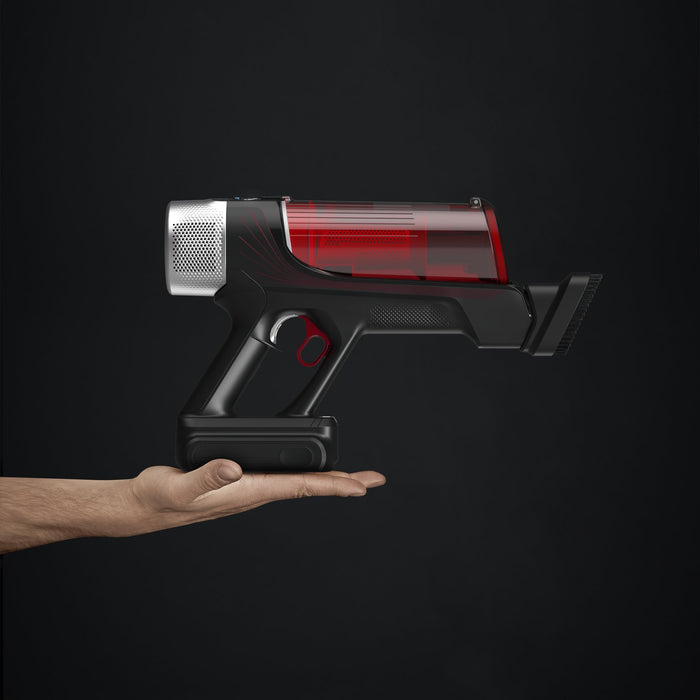 EAN 3221616046245 - Rowenta RH2077 Aspiradora escoba 2 en 1 Batería Secar Sin bolsa 0,4 L 250 W Negro, Rojo imagen 11