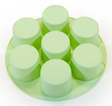 Air Fryer Sil Muffin Tray Green