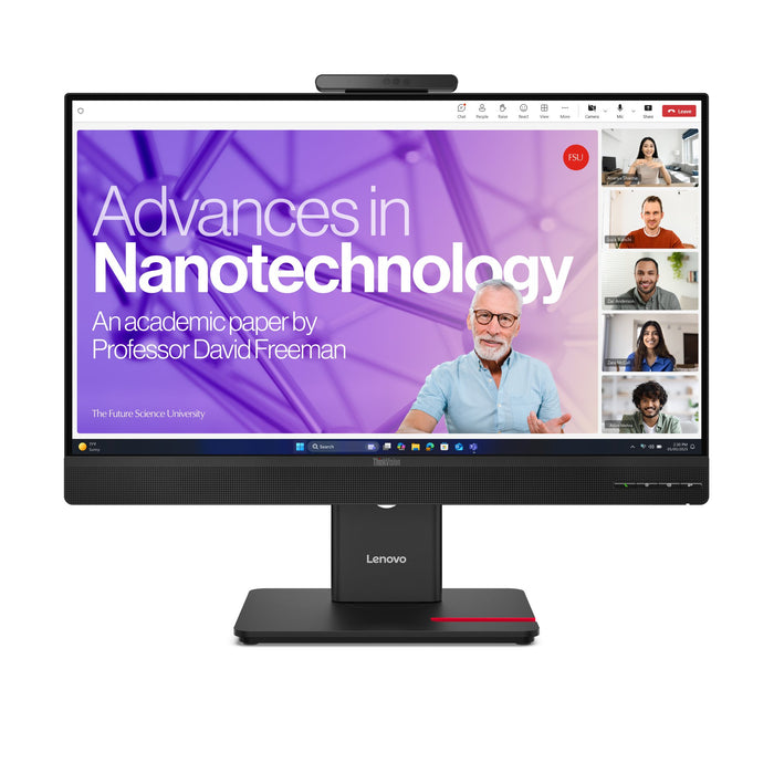 EAN 0198157434455 - Lenovo ThinkVision T27QD-4v pantalla para PC 68,6 cm (27") 2560 x 1440 Pixeles Quad HD LCD Negro imagen 1