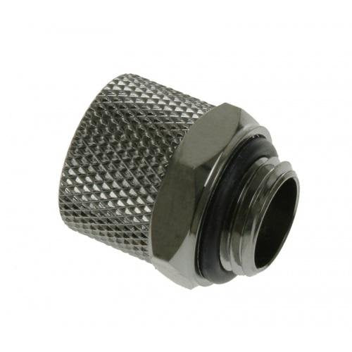 Bitspower Conexión Recto G1 4 Pulgadas Ag A 11 8mm - Negro Brillante