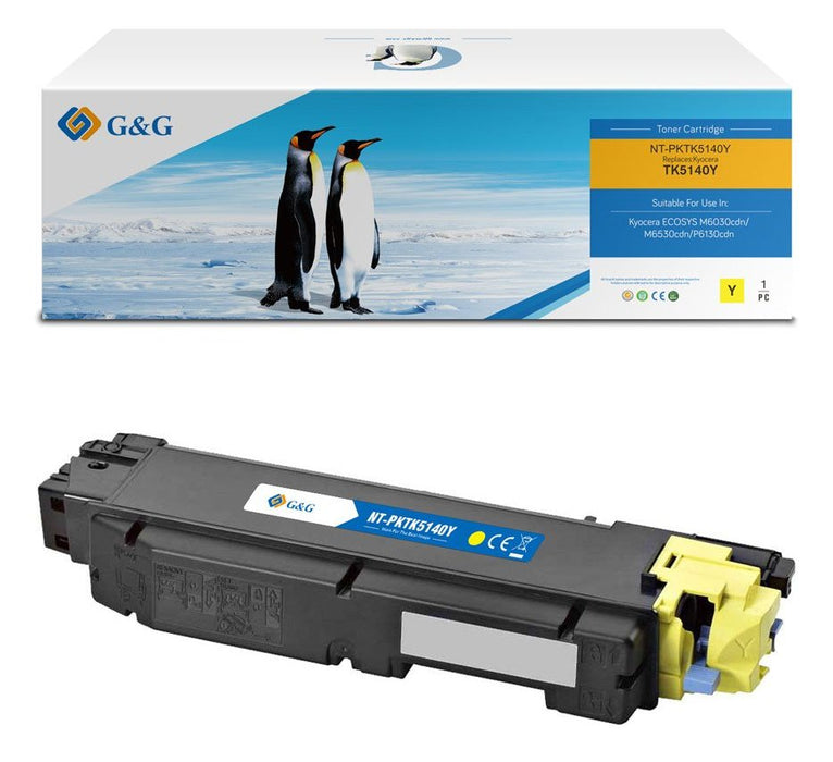 G&G Toner Compatible Con Kyocera Tk-5140y 1t02nranl0