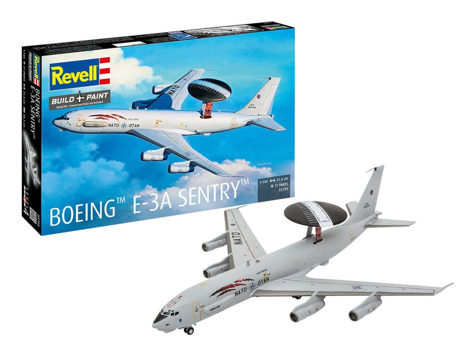 EAN 4009803037943 - Revell Boeing E-3A Sentry Aeronave Kit de montaje 1:144 imagen 1