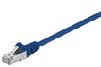 EAN 4040849680540 - Goobay 68054 cable de red Azul 1 m Cat5e SF/UTP (S-FTP) imagen 1