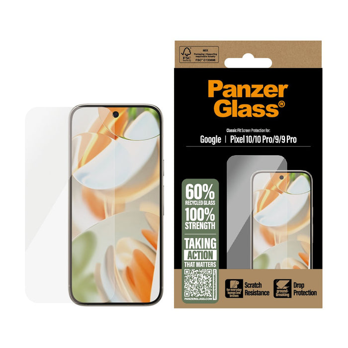 EAN 5715685029011 - PanzerGlass ® Screen Protector Google Pixel 10 | 10 Pro 5G | 9 5G | 9 Pro 5G | Classic Fit Protector de p imagen 2