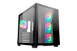 EAN 6974560225514 - ABYSM Danube SAVA 285 BX203 Escritorio Negro, Transparente imagen 1