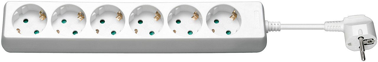 EAN 4040849512964 - Goobay 51296 base múltiple 1,5 m 6 salidas AC Interior Blanco imagen 1