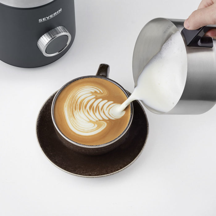 EAN 4008146033247 - Severin Spuma 700 Plus Automatic milk frother/warmer Negro, Acero inoxidable imagen 10