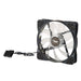 EAN 5901720136107 - Akyga AW-12D-LED sistema de refrigeración para ordenador Carcasa del ordenador Ventilador 12 cm Negro imagen 2