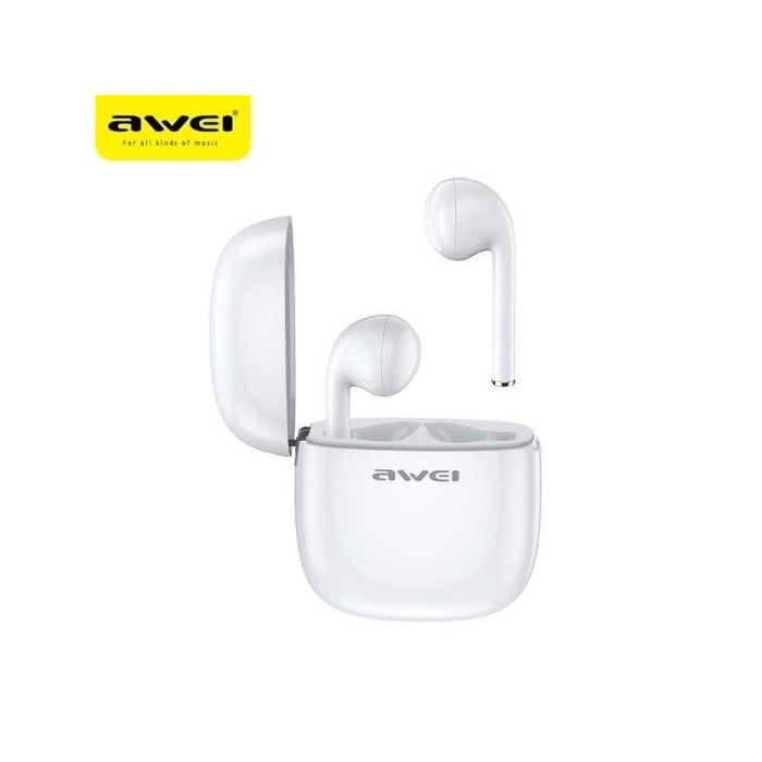 Sluchawki Bluetooth T28 Tws+Stacja Dokujaca Biale