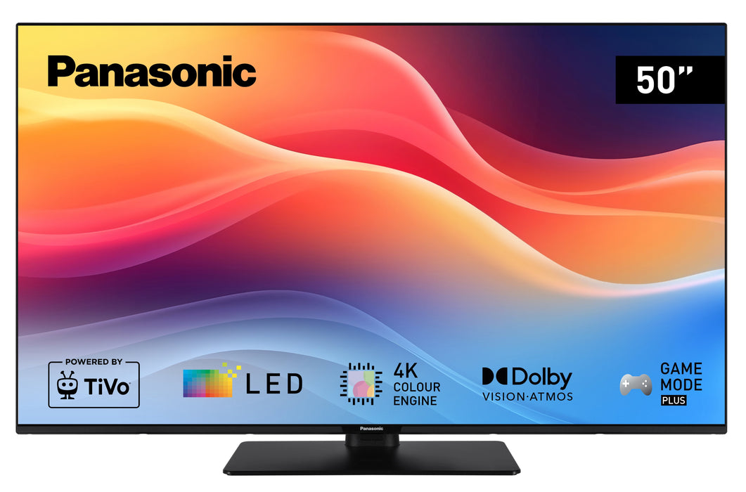 127,0cm 50" (3840x2160) Panasonic Tb-50w61a 16:9 4k Led Tivo Dolby Vision Dolby Atmos