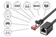 EAN 4014619936205 - Alcasa 8063VR-030S cable de red Negro 3 m Cat6 S/FTP (S-STP) imagen 4