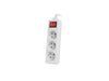 EAN 5901969415438 - Lanberg PS1-03E-0150-W base múltiple 1,5 m 3 salidas AC Interior Blanco imagen 3
