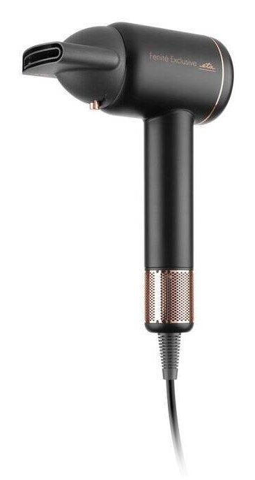 Secador De Pelo Eta Eta932090010  Exclusivo Fenité, 1600 W, Función Iones, Negro