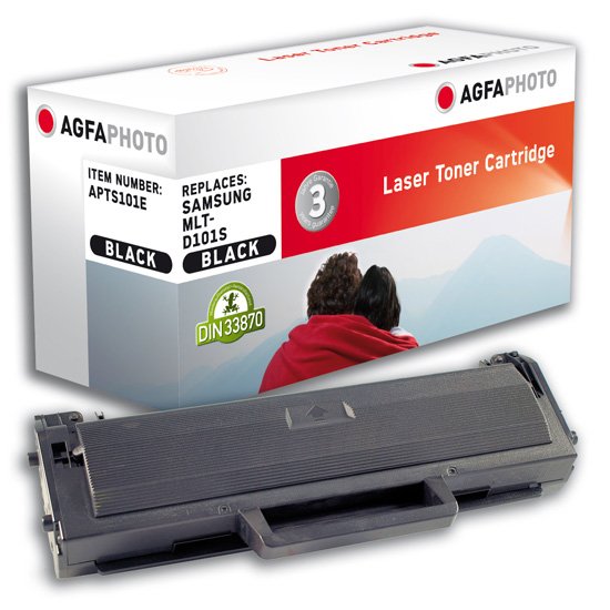 EAN 4250164833891 - AgfaPhoto APTS101E cartucho de tóner 1 pieza(s) Negro imagen 1