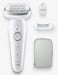 EAN 7500435225328 - Braun Silk-épil 9 BR2-225328 depiladora 40 pinzas Gris, Blanco imagen 1