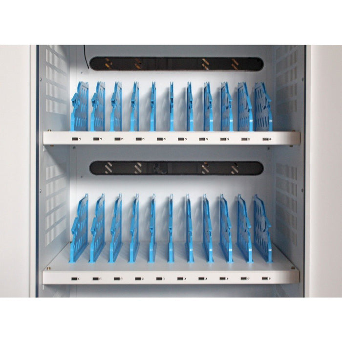 EAN 8051128108880 - Techly I-CABINET-30DUTY carrito y armario de dispositivo portátil Carro de gestión y carga para dispositi imagen 5